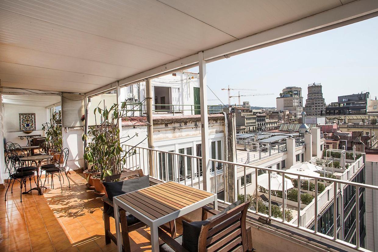 The Gran Via Penthouse Lägenhet Barcelona Exteriör bild